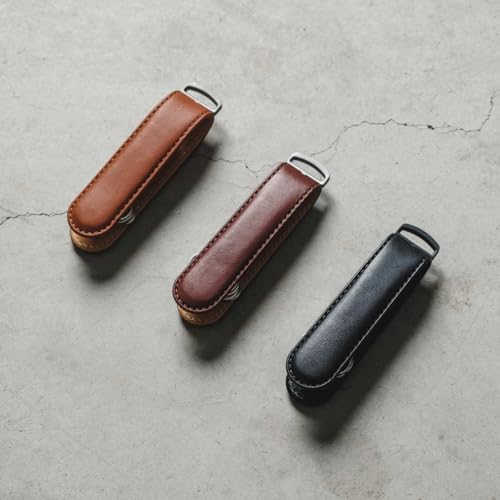 Jibbon-Italian-Premium-Leather-Key-Organizer-Stylish-Key-Holder-with-Marine-Grade-316-Stainless-Steel-Compact-EDC-Keychain