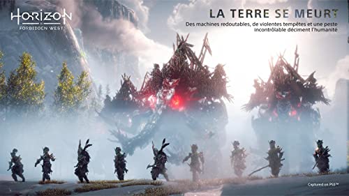 Sony PlayStation 4 Jeux, Horizon Forbidden West PS4, Édition Standard, Version Physique avec CD, Langue : Français, 1 joueur, PEGI 16+