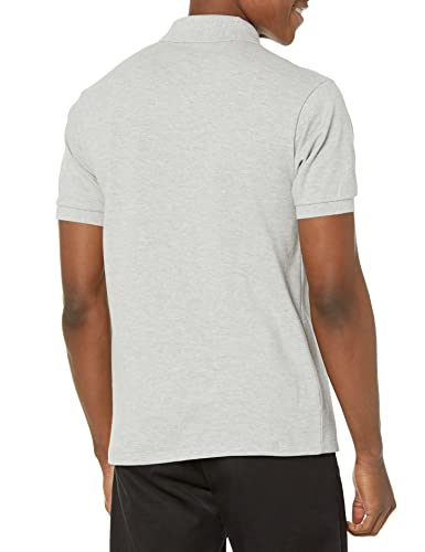 Lacoste Men's Original L.12.12 Heathered Petit Piqué Cotton Polo Shirt, Grey Chine, Large2