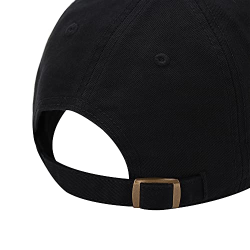 Bitcoin Embroidered Mens Baseball Cap Cotton Washed Baseball Hat - Image 4