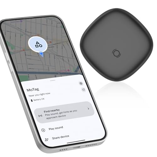 NavmmSenn Luggage Tracker Android Compatible with Google Find Hub App Android Tracker Tags for Keys...