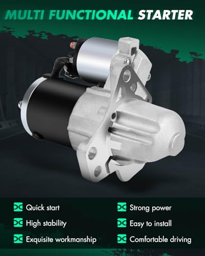 Image of SCITOO Starter fit 2013-2016 for Chevrolet Equinox V6 3.6L 217cid SMT0307