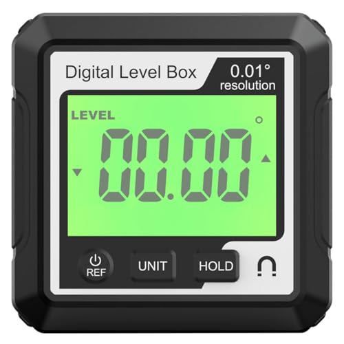 Inclinomètre numérique magnétique Ciieeo portable avec écran rétroéclairé pour angles