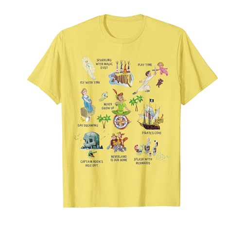 T-shirt Disney homme Fée Clochette, fini les vêtements fades avec ce style Peter Pan unique