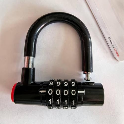 Candado de seguridad antirrobo para scooters y maletas con código numérico 8