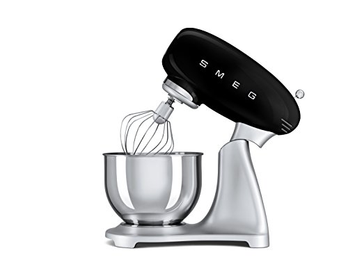 Smeg SMF01BLEU 4,8 L Küchenmaschine, schwarz – Bild 4