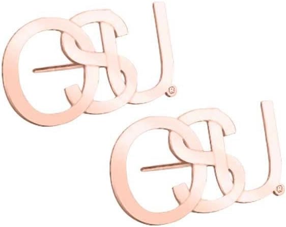 PicturesOnGold.com Officially Licensed Pair Of Intertwined OSU Earrings