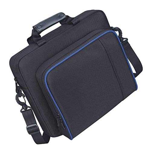 Cabilock Bolsa de viagem para controles de console, jogos, bolsa de mensageiro portátil, bolsa organ