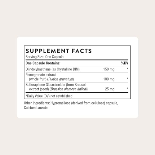 Image of THORNE - Hormone Advantage - Estrogen Support & Hormone Balance for Men & Women* - Featuring DIM & Pomegranate Extract - Gluten, Dairy & Soy-Free - 60 Servings
