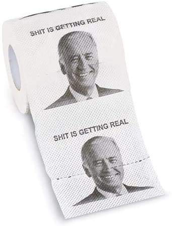 Joe Biden Toilet Paper | Funny Biden Face Toilet Paper Roll | Funny Gag Gift - 1 Roll Joe Biden Toilet Paper | Funny Biden Face Toilet Paper Roll | Funny Gag Gift - 1 Roll