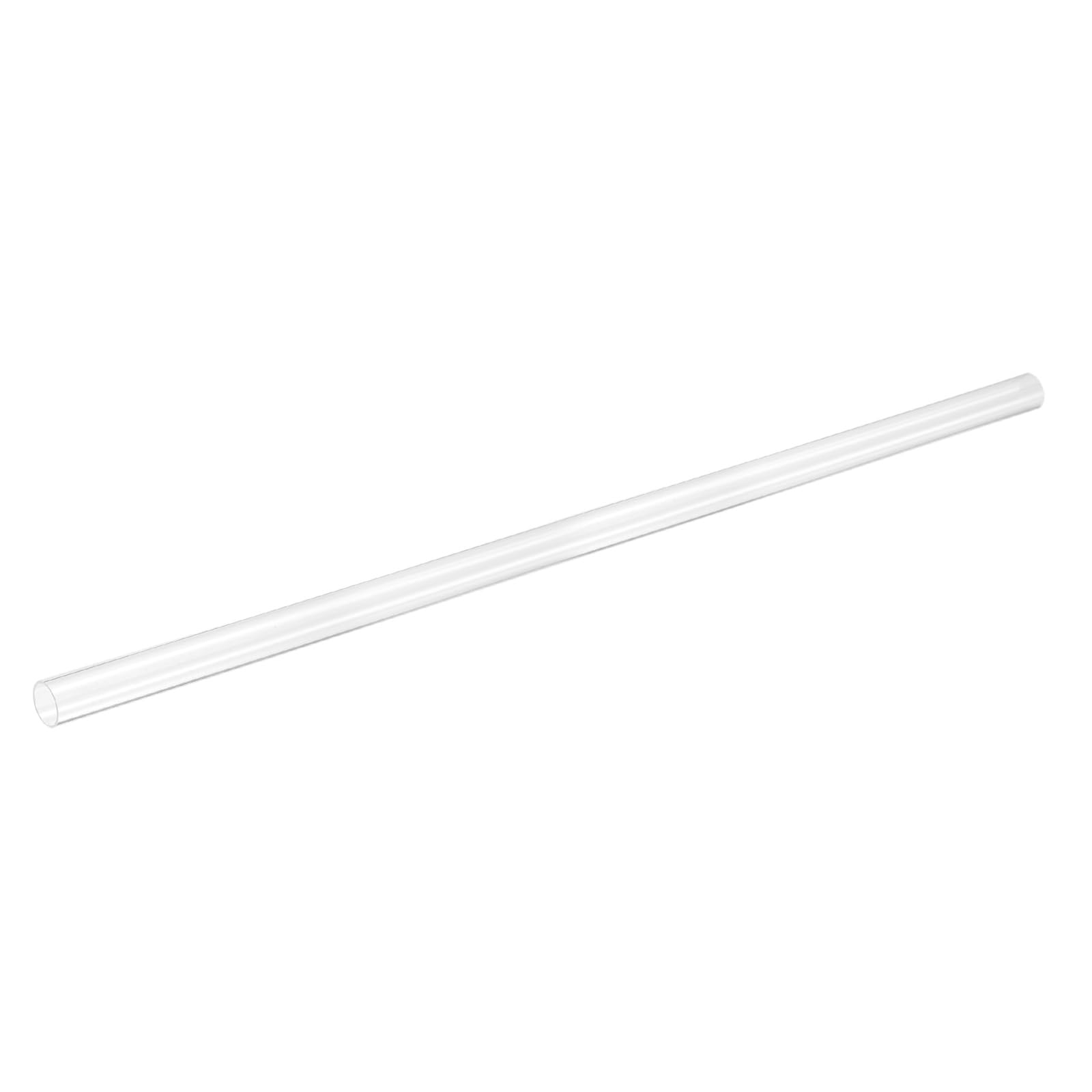 Tuyau rond en acrylique rigide de haute transmission lumineuse pour agencement architectural