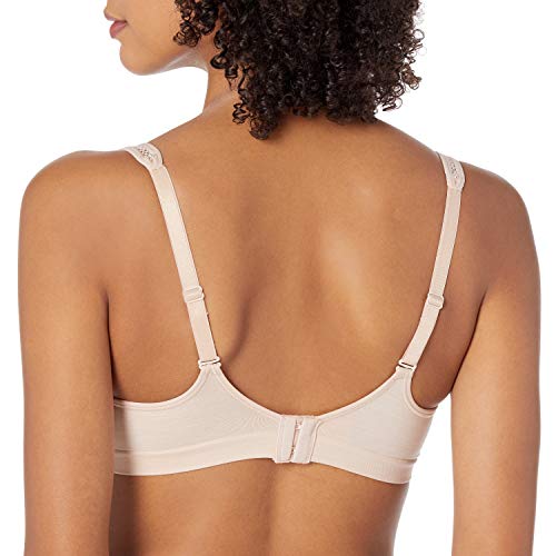 Image of Hanes Womens Perfect Coverage Wireless Seamless T-Shirt Bra, ComfortFlex Fit, Smart Sizes