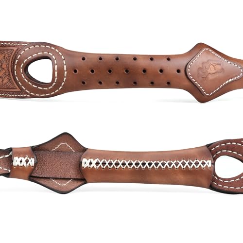 TOURBON Vintage Leather Hunting Sling