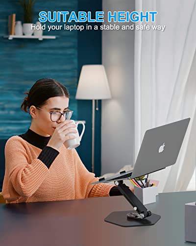 Laptop-Stand-for-Desk-Laptop-Stand-Adjustable-Height-up-to-19-inch-Swivel-Laptop-Stand-with-360Rotating-Laptop-Riser-Computer-Stand-Compatible-with-MacBook-and-All-Laptops