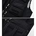 Spanye Vest Outdoor Men's Vests Summer Fishing Photography Quick Dry Waistcoat Multi-pocket (Style 02 Black, XX-Large)