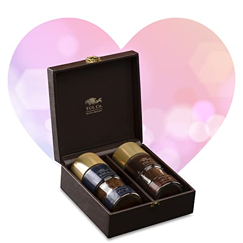 Image of TGL Co. Timeless Passion Brown Coffee Gift Set | Luxury Hampers | 2 x 100g Jars | Premium Gifting for Coffee Lovers | Elegant Pack for Festive & Corporate Gifts