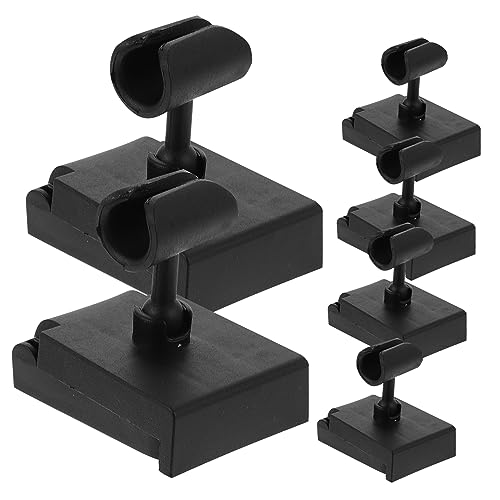 VINTORKY 6個 モバイル 電話 マイク ベース USB マイク ジャンボ スポンジ シンク ラック 蓋 ポップ マイク デスクトップ サプライ ホルダー ポータブル クレープ スプリング デ