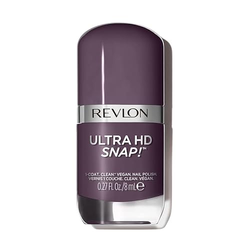 Revlon Ultra Hd Snap Nail Polish, Glossy Nail Color, 100% Vegan Formula, No Base And Top Coat Needed, 033 Grounded, 0.27 Fl. Oz. #TOP12