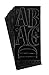 Westcott LetterCraft Permanent Vinyl Lettering Nueva 3-Inch, Black (15856)