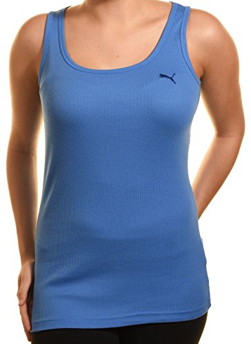 Débardeur Puma en maille côtelée Palace Blue une coupe premium et ajustée