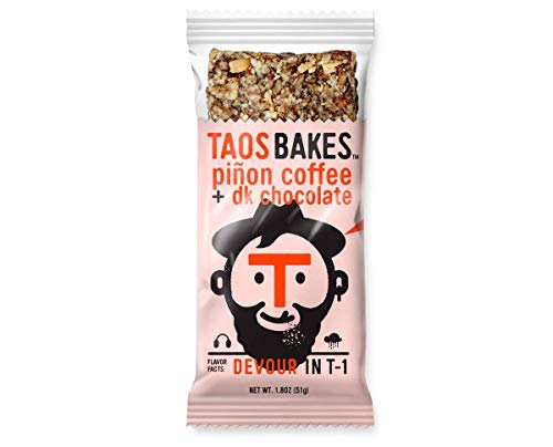 TAOS BAKES Pinon Coffee & Dark Chocolate Snack Bar, 1.8 OZ - image 1