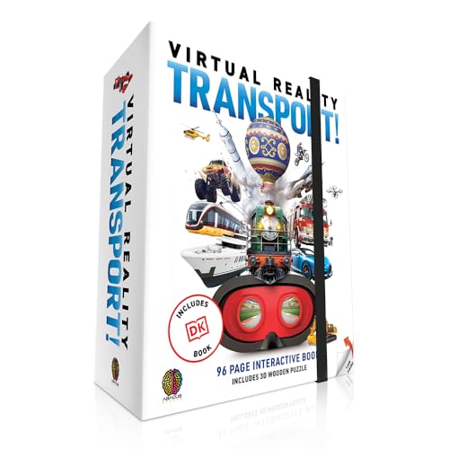Virtual Reality Discovery Box Transport! - Illustrated Interactive VR Book and STEM Learning Activity Set - for Ages 8 and Up