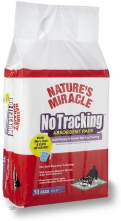 Nature's Miracle No Tracking Absorbent Pads, 10-Count (P-5735)