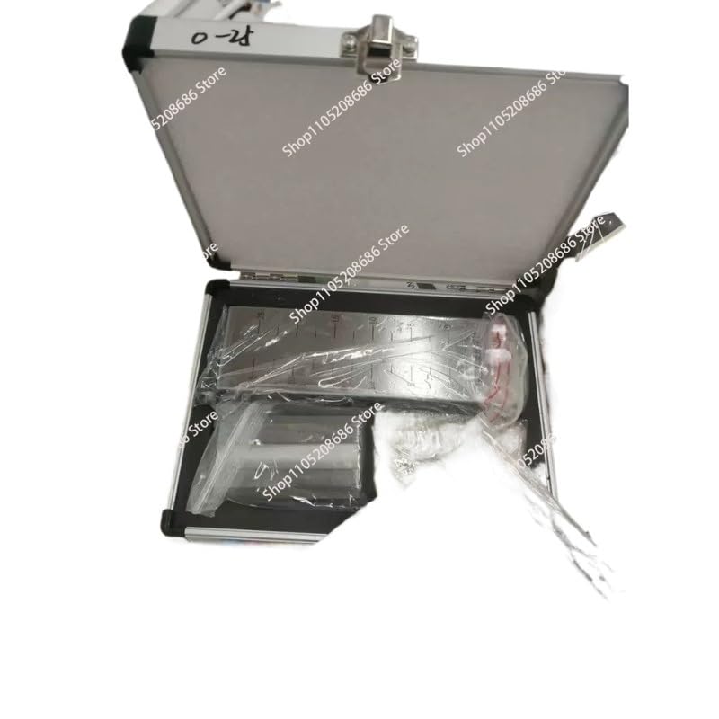0-25um, 0-50um, 0-100um, 0-150um Stainless Steel Single Groove Fineness Gauge Grindometer(0-50um)