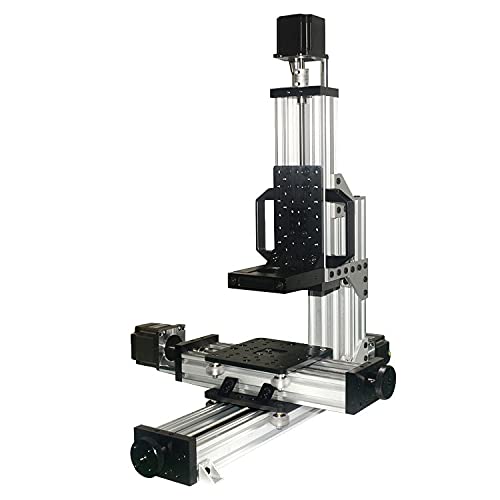 Lysee 3D Printer Parts & Accessories - Not Assembled! 1 Set Mini DIY Engraving Machine Open MiniMill CNC Mechanical Kit - (Color: with 57 Motor)