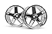 HPI Racing 33478 LP35 Wheel MF Type, 9mm Offset, Chrome (2)