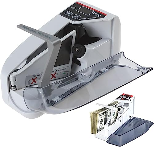 マネーカウンター バッチ機付き 枚数指定可能 ハンディカウンター お札カウンター Amazon | [Luvian]【最新版・日本専用】紙幣カウンター マネー