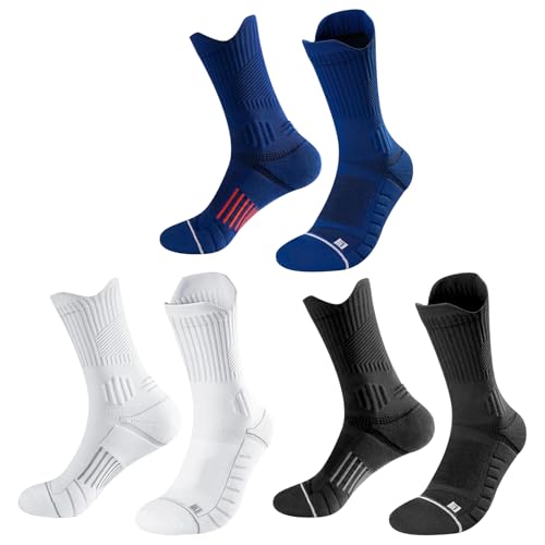 ZXTGBQ 3 Pares Calcetines Deporte Hombre, Calcetines...
