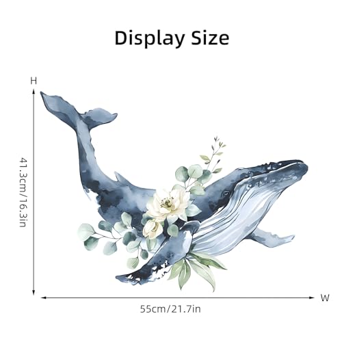 Vinilo decorativo ballena jorobada sacinora miniatura 4