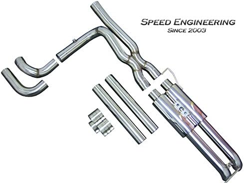 Silverado & Sierra True Dual Exhaust System 1999-2013 (Single Cab Short Bed)"Axle Dump"
