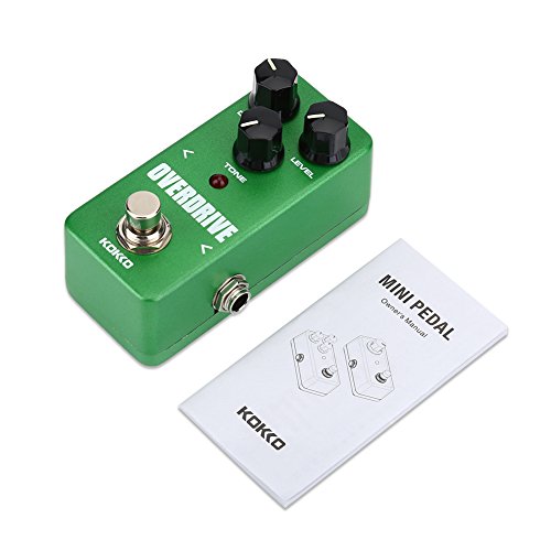 KEYREN Guitare pédale, FOD3 Bonne qualité en Alliage d’aluminium Mini Overdrive Pédale Effet 6.35mm Jack pour Guitares - Les Beatles, Paul McCartney, John Lennon, RIngo Starr, George Harrison KEYREN Guitare pédale, FOD3 Bonne qualité en Alliage d'aluminium Mini Overdrive Pédale Effet 6.35mm Jack pour Guitares