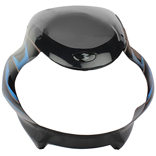 Sai SAI-95A Headlight Visor with Glass 