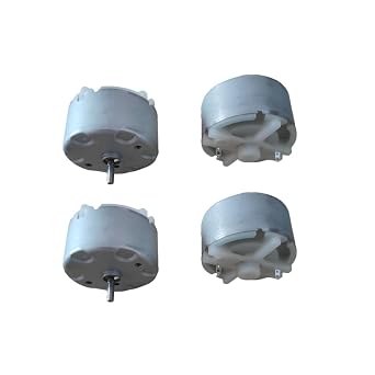 DC 3V-12V Electric Micro Motor 3V-2700RPM 500TB-12560 DC Motor-4 Pcs