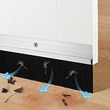 Retsun Juego de 6 Burletes de Cepillo para Puertas - 53 mm (2, 6 Unidades)