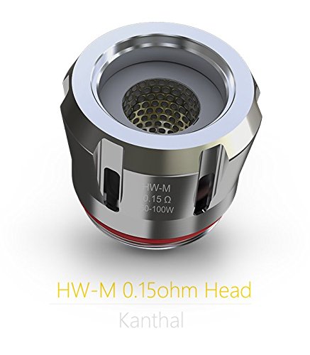 5x Eleaf Verdampferköpfe Coils Head HW1 HW2 HW3 HW4 HW-M HW-N, Ello, Pico 25, ikonn, Verdampfer Atomizer (HW-M - 0,15… – Bild 3