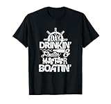 Motor Boat Boating Drinking Gifts and Apparel