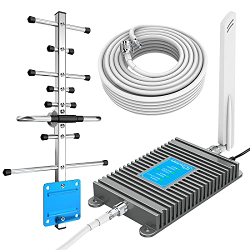 5G Cell Phone Signal Booster Home Phone Signal Booster FCC Approved Cell Signal Repeater Booster, Boosts 2G 3G 4G LTE 5G, Covers up to 4,000 sq.ft