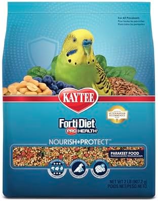 best food for plum headed parakeets that will surprise you 4 Kaytee Forti-Diet Pro Health Nourish+Protect Parakeet Food, Comprehensive Nutrition Backed by Science, Digestive Health, Immune Support, 2 pounds