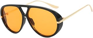Oversized Aviator Sunglasses for Women Men 70s Trendy Large Big Protection Designer Retro Ladies Shades