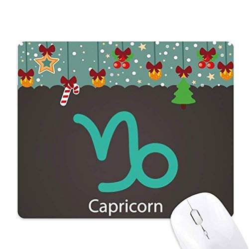Tapis de souris Capricorne et tapis de jeu de bureau en caoutchouc