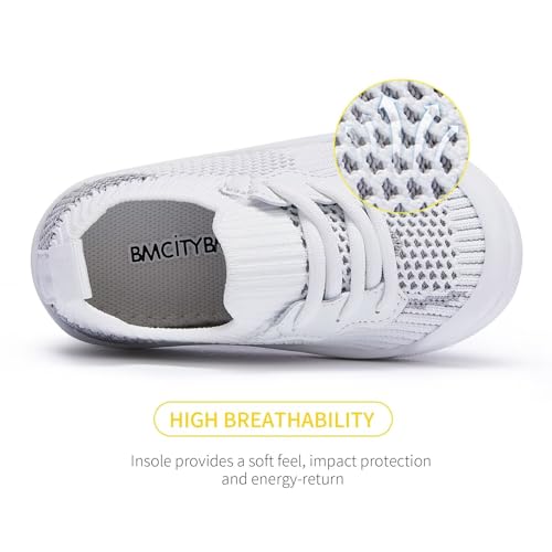 Image of BMCiTYBM Baby Sneakers Girls Boys Lightweight Breathable Mesh First Walkers Shoes 6-24 Months