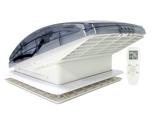 feeoveo Caravan UV-Schutz und 10 Lüfterstufen und reversibler...