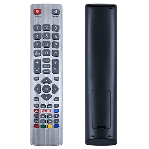 TCNOUMT Remote Control Generic Replacement for Sharp Smart Televesion Aquos TV (: Your original remote must match the one shown in the main image)