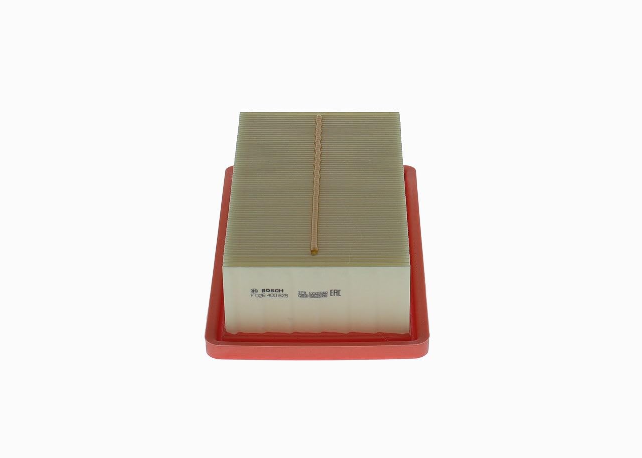 Bosch S0625 Car Air Filter - Separates Particles from the Air Intake - Moisture-resistant plus High Tensile Strength