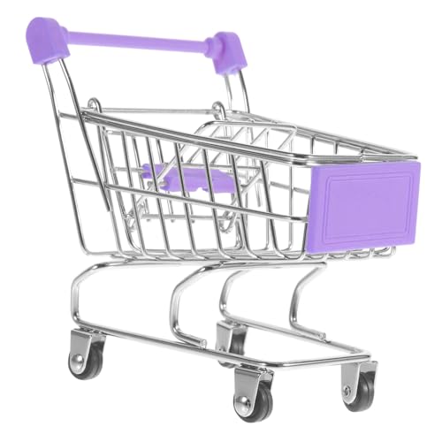 BESPORTBLE Caddie Miniature pour Panier de Courses Décoratif Multifonction pour Bureau Cuisine et Chambre