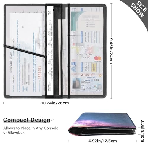 Organizador para Documentos de Cuero Slim miniatura 3